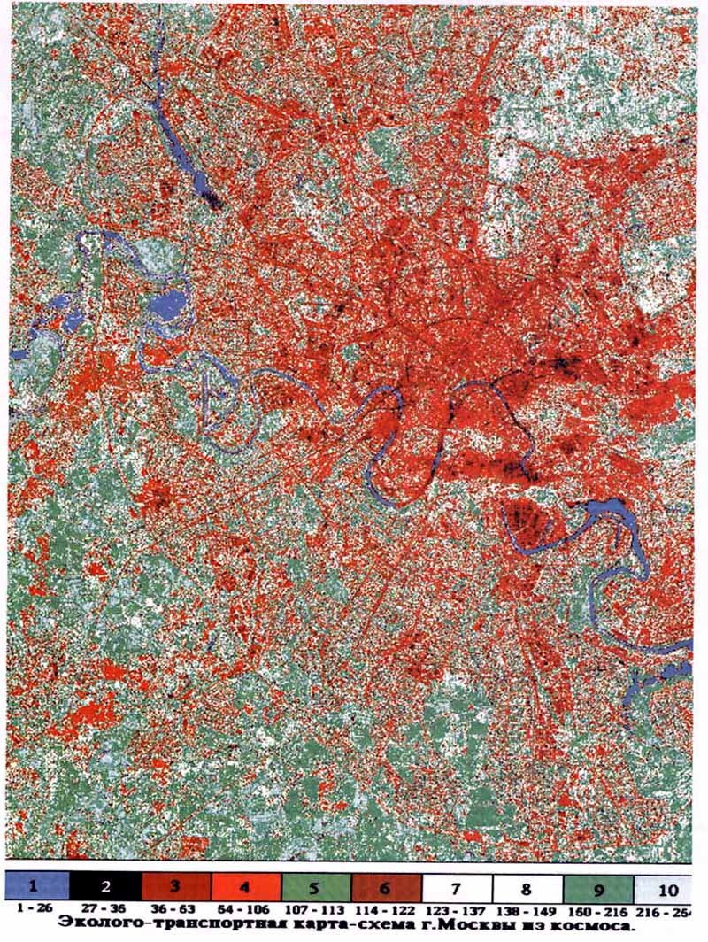 Карта шумового загрязнения москвы